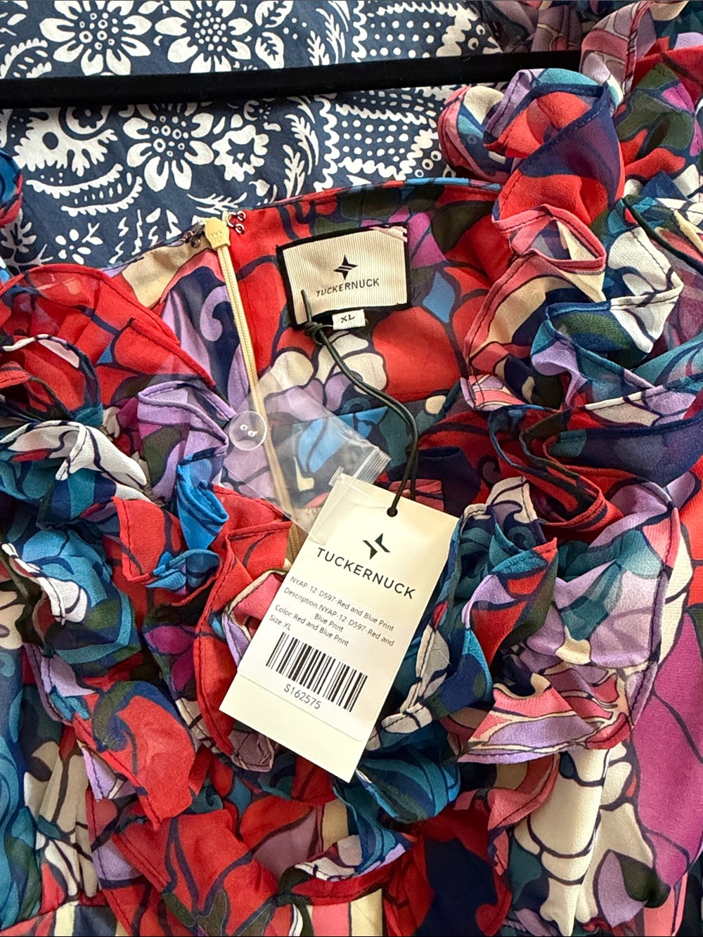 NWT Sz XL Tuckernuck climbing cosmos Priscilla Dress - Picture 5 of 6